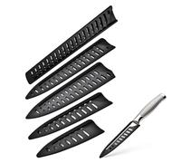 Nretluo 5 Pcs Kitchen Knife Cover, Safety Knife Sheath Sleeves, Universal Guard Blade Protector for 10'' 8'' 5'' 3.5'' Chef Bread Paring Utility Knife