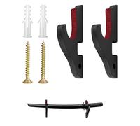 Nretluo Katana Wall Mount, 2 Pcs Sword Wall Mount, Sword Stand for Samurai Sword,Lightsaber,Cosplay,Demon Slayer Weapon