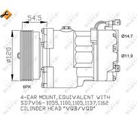 NRF 32033 Air conditioning compressor