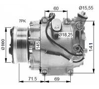 NRF 32491 Air conditioning compressor