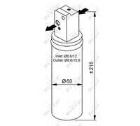 NRF 33139 AC receiver drier