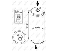 NRF 33296 Dryer, air conditioning