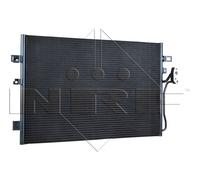 NRF 350087 Condenser, air conditioning for DODGE,FIAT