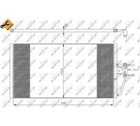 NRF 35295 Air conditioning condenser