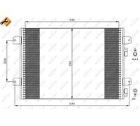 NRF 35542 Air conditioning condenser