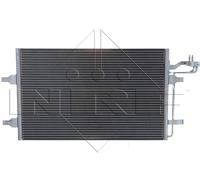 NRF 35842 Condenser, air conditioning for VOLVO