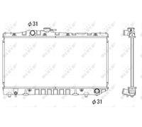 NRF Engine Radiator 516712 – Toyota Carina V & Celica 3S-GTE/FE/GEL/GELC 2.0L 4cyl (1987-1992)