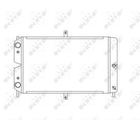 NRF 52008 Engine radiator