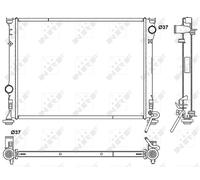 NRF 53041 Engine radiator