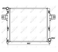 NRF 53191 Engine radiator