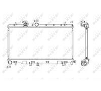 NRF 53697 Engine radiator