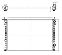 NRF 58242A Cooler, drive battery for RENAULT