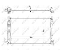 NRF 58294 Engine radiator