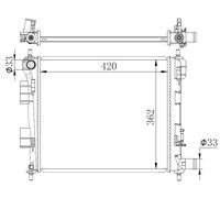NRF 59262 Engine radiator