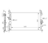 NRF 59265 Engine radiator