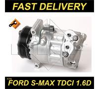 NRF Air Con Compressor fits FORD S-MAX TDCi 1.6D 11 to 12 AC Conditioning New
