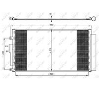 NRF Air-con Condenser - 350071