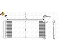 NRF Air-con Condenser - 350331