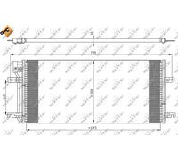 NRF Air-con Condenser - 35316