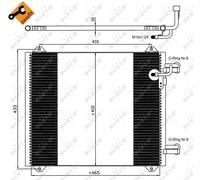 NRF Air-con Condenser - 35362