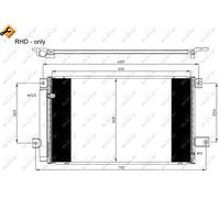 NRF Air-con Condenser - 35629