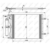NRF Air-con Condenser - 35784