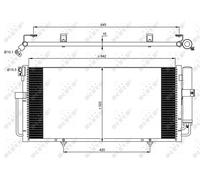 NRF Air-con Condenser - 35875