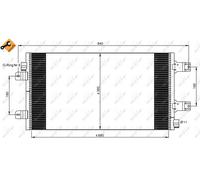 NRF Air-con Condenser - 35880