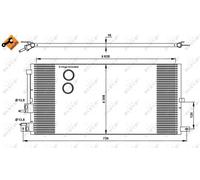 NRF Air-con Condenser - 35885