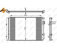 NRF Air-con Condenser - 35997