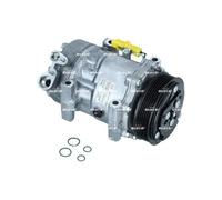 NRF Air Conditioning Compressor fits Peugeot Expert Platform/Chassis 2007 on 1.6