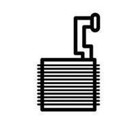 NRF 36225 Air conditioning evaporator