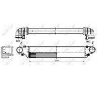 NRF Charge Air Intercooler - 30164A