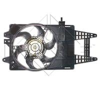 NRF Engine Cooling Fan fits Fiat Punto Hatchback 2000-2009 1.2