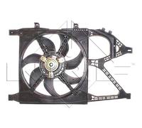 NRF Engine Cooling Fan fits Opel Corsa C Hatchback 2000-2003 1.2