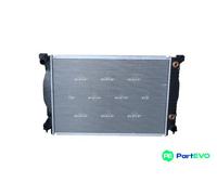 NRF ENGINE COOLING RADIATOR 53190 FOR AUDI