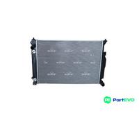 NRF ENGINE COOLING RADIATOR 53444 FOR AUDI