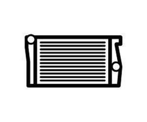 NRF Engine Radiator fits Suzuki Jimny Closed Off-Road Vehicle 1998 on 1.3
