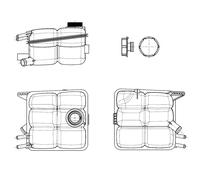 NRF 454015 Coolant expansion tank