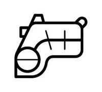 Coolant Expansion Tank Fits Renault Kangoo/Grand Kangoo Trafic 454183 NRF