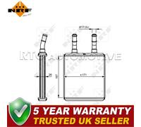 NRF Heater Control Valve Fits Hyundai Getz 2002-2010 Accent 1994-2006