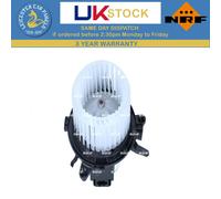 NRF Interior Blower Motor For Peugeot Traveller 2016-2025 1.5d 1.6d 2.0d 34522