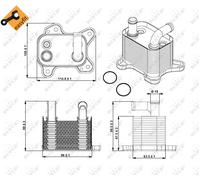 NRF Oil Cooler - 31342