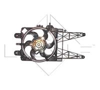 NRF 47246 Fan, radiator