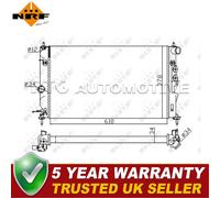 NRF Radiator Fits Vauxhall Vectra 1995-2001 Opel Vectra 1996-2002 2.0 D