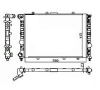 NRF 58215 Engine radiator