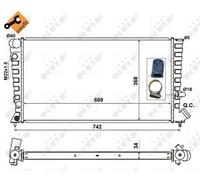 NRF Radiator for Citroen Berlingo HDi 2.0 Litre December 1999 to December 2011