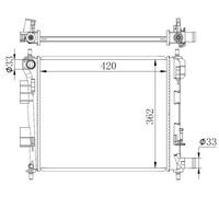 NRF 59262 Engine radiator