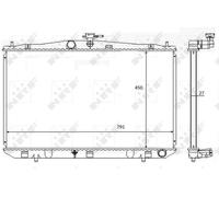 NRF Radiator for Lexus RX350 450h AWD 2GRFXE 3.5 December 2008 to October 2015