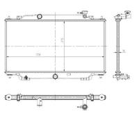 NRF Radiator for Mazda 3 SKYACTIV-G 100 1.5 September 2013 to September 2019